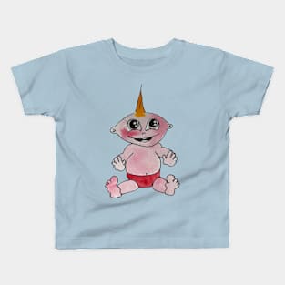 Baby on fire Kids T-Shirt